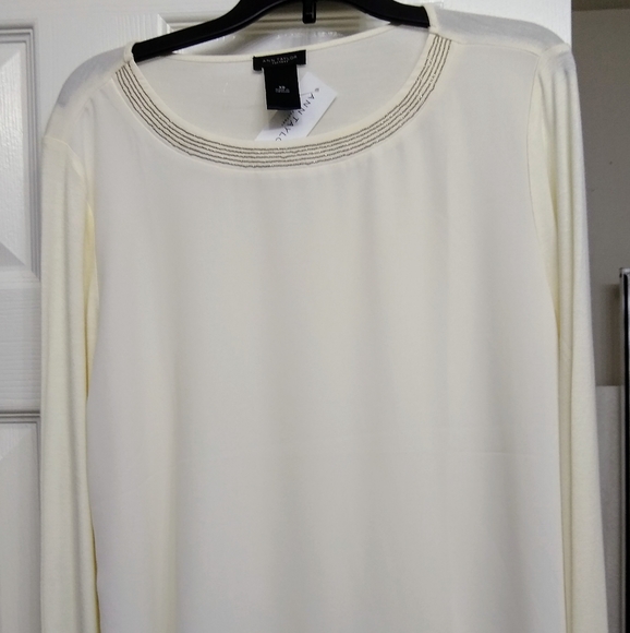 Ann Taylor Long Sleeve Blouse - Picture 2 of 2